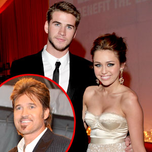 Miley Cyrus, Liam Hemsworth, Billy Ray Cyrus Miley Cyrus, Liam Hemsworth, Billy Ray Cyrus